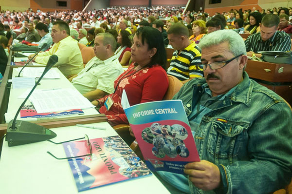 Delegados al XX congreso obrero