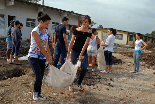 Jóvenes estudiantes