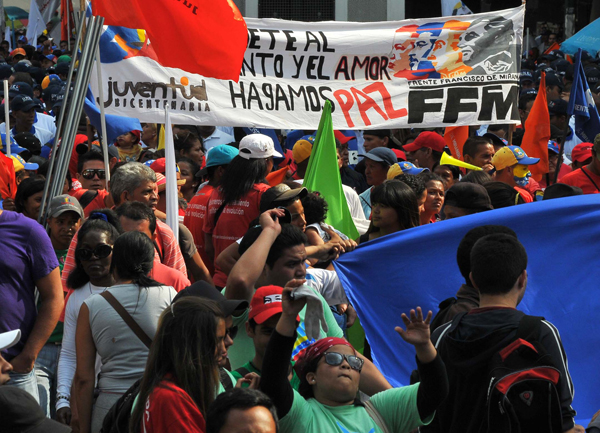 Estudiantes bolivarianos 