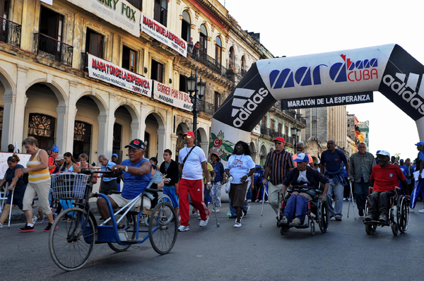 Maratón Terry Fox en Cuba