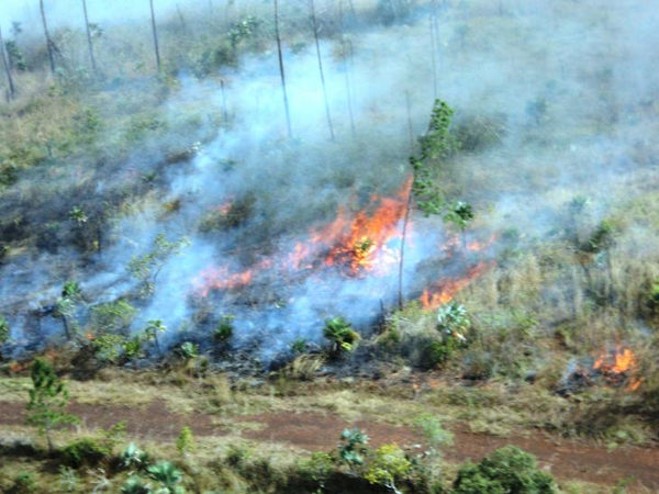 Incendio en San Felipe