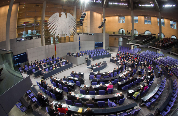 Bundestag, Cámara Baja del Parlamento Alemán