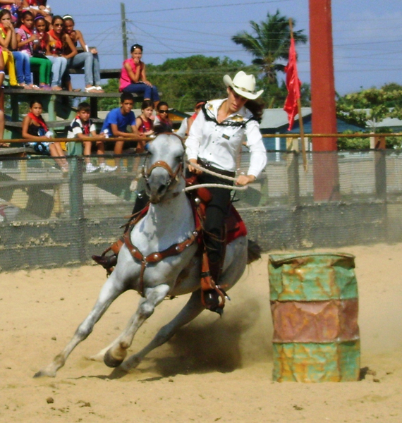 Una campiña por el cuatro de abril