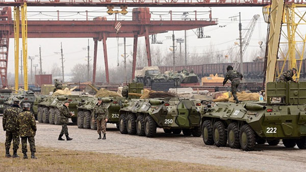 Preparativos militares en Ucrania