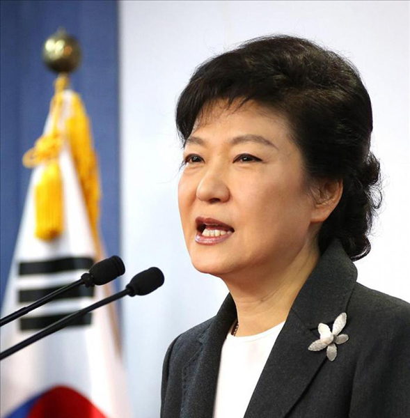 Presidenta sudcoreana Park Geun-hye