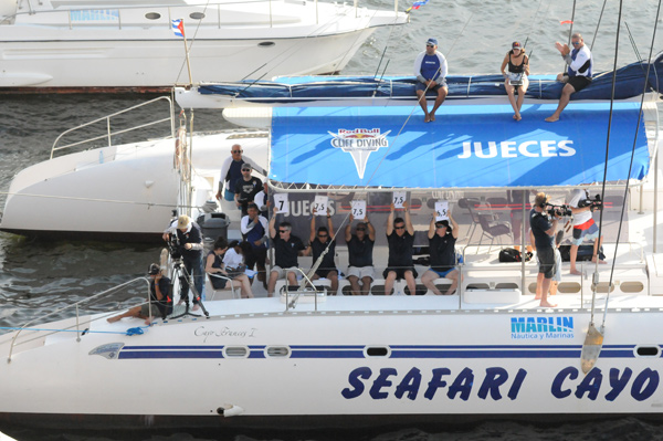 Jurados del Red Bull Cliff Diving 2014