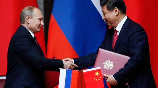 Vladimir Putin y Xi Jinping