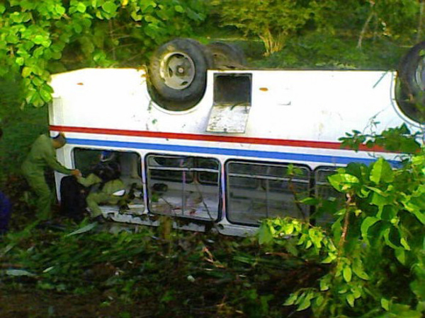 Accidente de tránsito en Santiago de Cuba