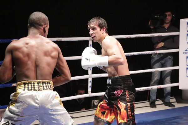 El doble medallista de plata mundial Yasnier Toledo