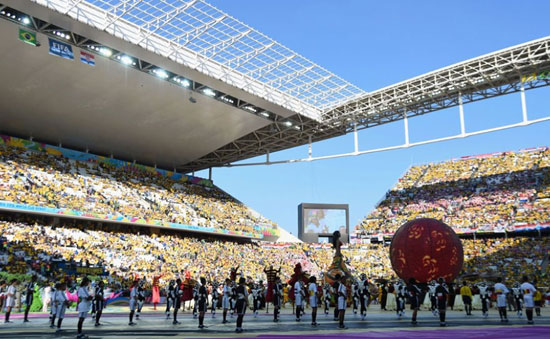 Inauguración de la Copa Mundial de fútbol Brasil 2014