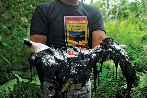 Contaminación de la Amazonia por Chevron