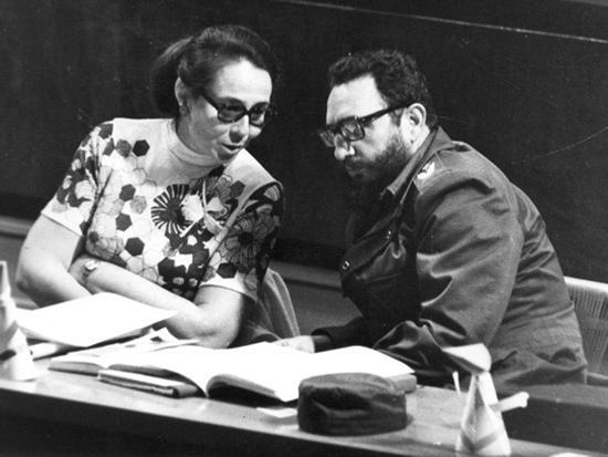 Fidel y Vilma