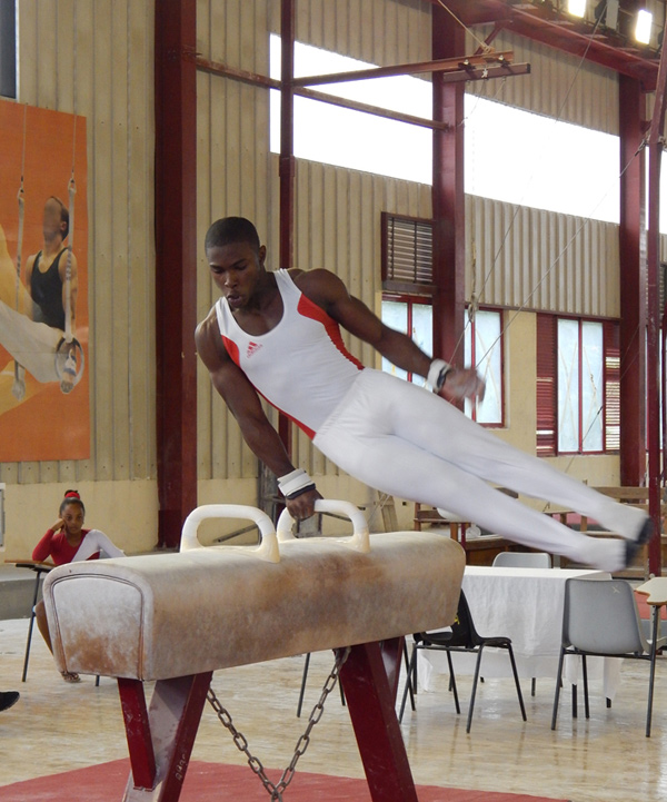 Gimnasta cubano Manrique Larduet