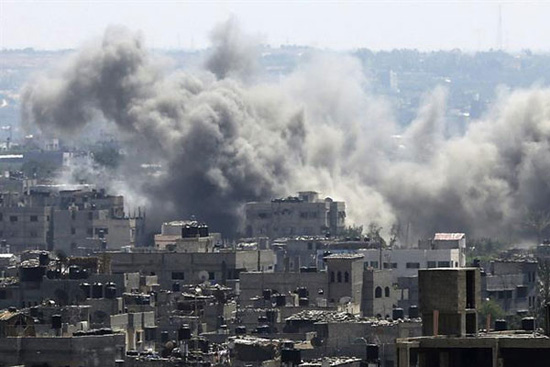 Ataques aéreos en Gaza