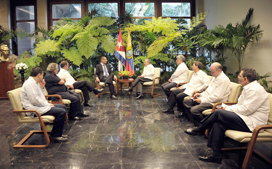 Recibió Raúl al Vicepresidente de Ecuador