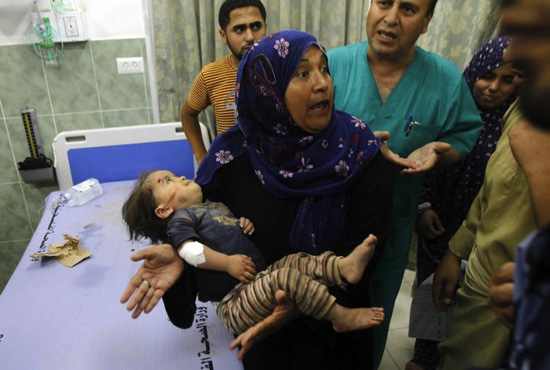 Víctimas por ataque de Israel a Gaza