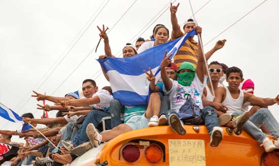 Jóvenes sandinistas