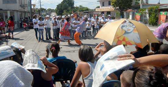 Actividad por el día de los niños