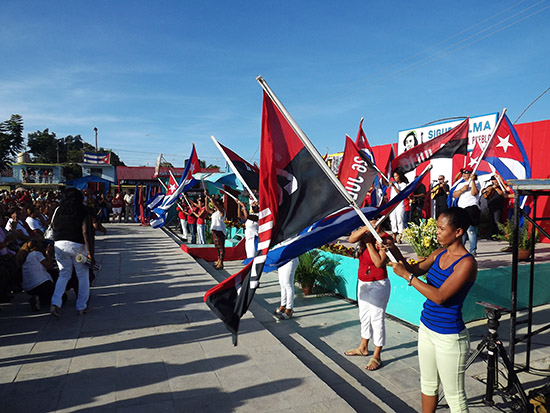 Acto Central por Aniversario de la FMC, Guantánamo