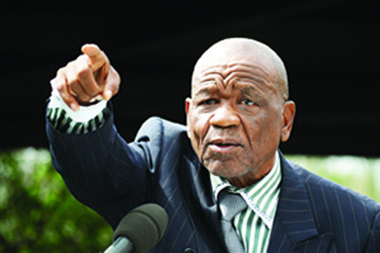 Primer ministro de Lesotho, Thomas Thabane