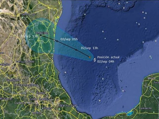 Tormenta tropical Dolly