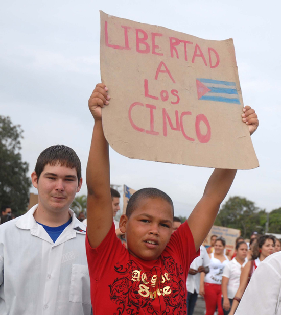 Jornada de solidaridad con los antiterroristas cubanos