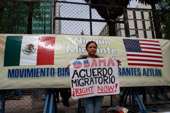 Inmigrantes exigen a Obama que cumpla sus promesas 