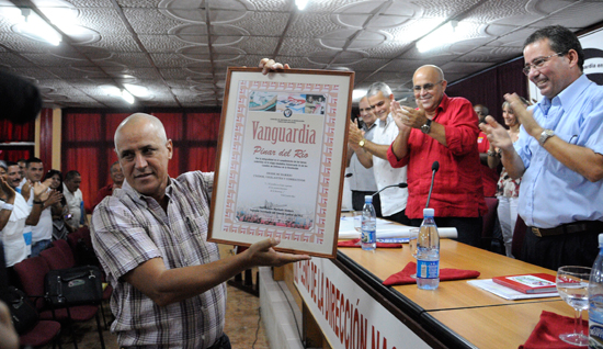 Pinar del Río obtuvo la condición de Vanguardia