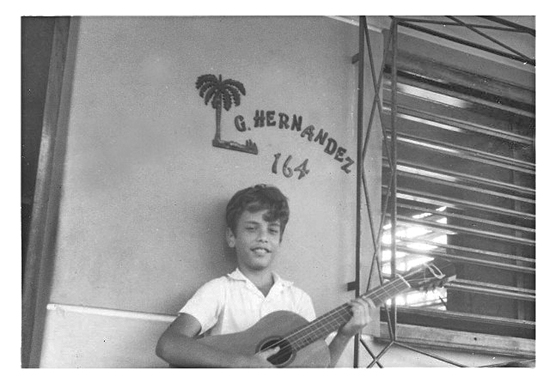 Gerardo Hernández en 1978