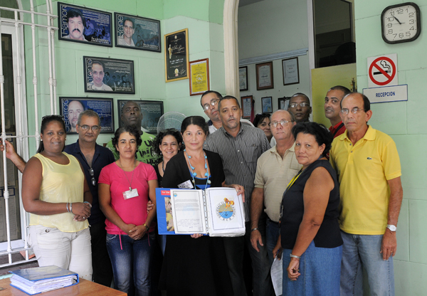 Trabajadores del Registro Cubano de Buques