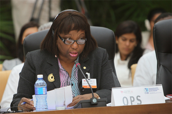 Carissa Etienne, Directora de la Organización Panamericana de la Salud