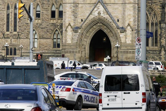 Exterior del Parlamento canadiense