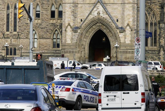 Exterior del Parlamento canadiense