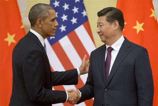 Presidentes de Estados Unidos y China