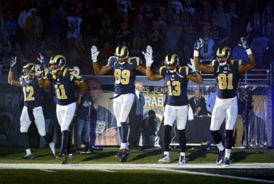 Equipo de fútbol americano St. Louis Rams