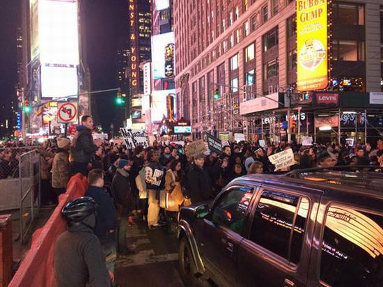 Manifestaciones en Nueva York