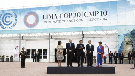 20 Conferencia de Naciones Unidas sobre Cambio Climático