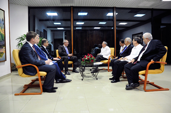 Recibió Raúl al Vicepresidente del Gobierno ruso