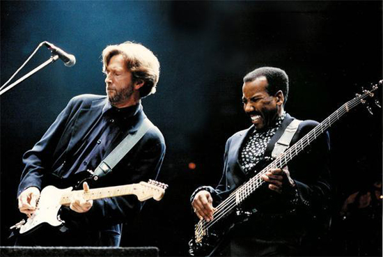 Nathan East y Eric Clapton