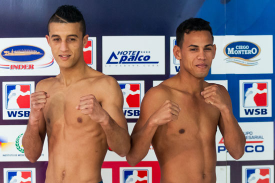 Robeisy Ramírez y Mohamed Hamout