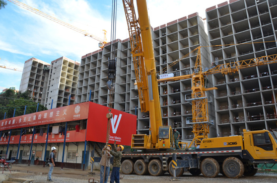 Equipos pesados chinos para la construcción