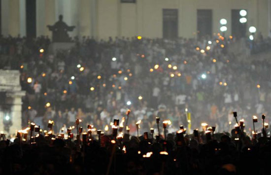 Marcha de las antorchas