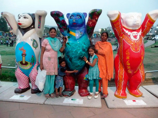 Expo intinerante United Buddy Bears en la India