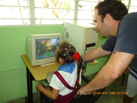 Omar Correa y su equipo en el Centro Vertex