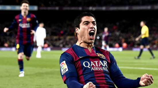 Luis Suárez anota