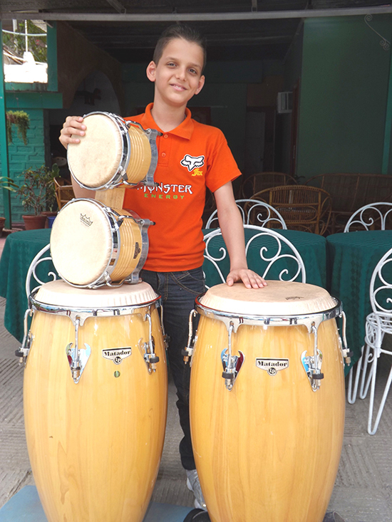 La percusión del talento