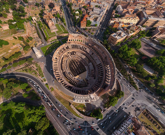 Diez lugares del mundo vistos desde las alturas (+Fotos)