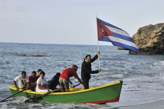 Rememoran desembarco de Martí y Gómez por Playitas