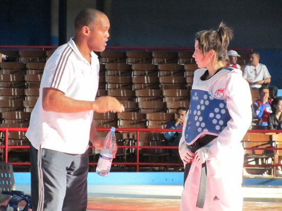 Nelson Sáenz Miller y Jade Jones