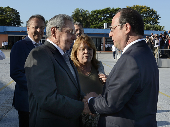 Culminó el Presidente francés exitosa visita a Cuba